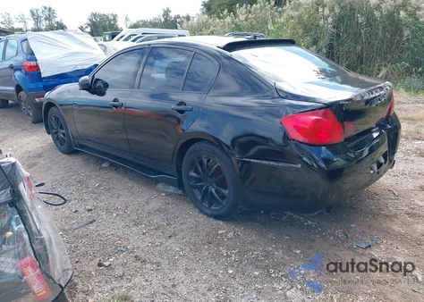 2007 Infiniti G35X z USA, uszkodzony, nr VIN JNKBV61F37M809641